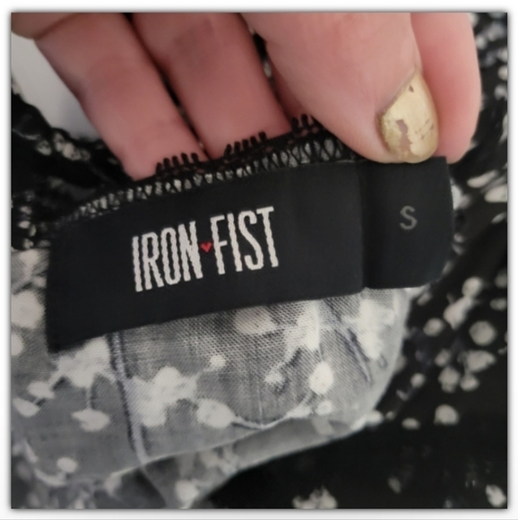 NWT Iron Fist adjustable strap mini dress size small - Picture 5 of 6